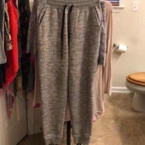 george sherpa lined sweatpants